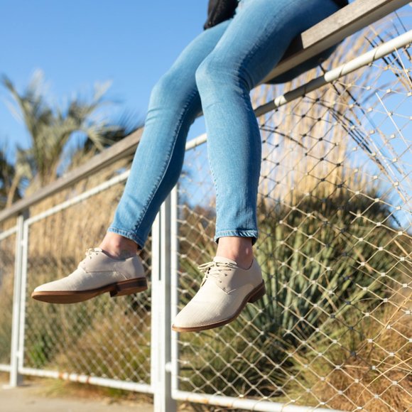 Linen Plaintoe Oxfords - Emerge Collection - Picture 5 of 11